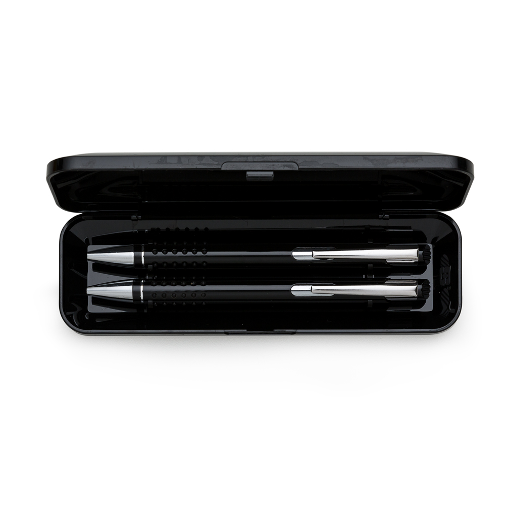 Conjunto Caneta e Lapiseira Semi-Metal