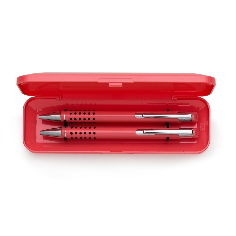 Conjunto Caneta e Lapiseira Semi-Metal