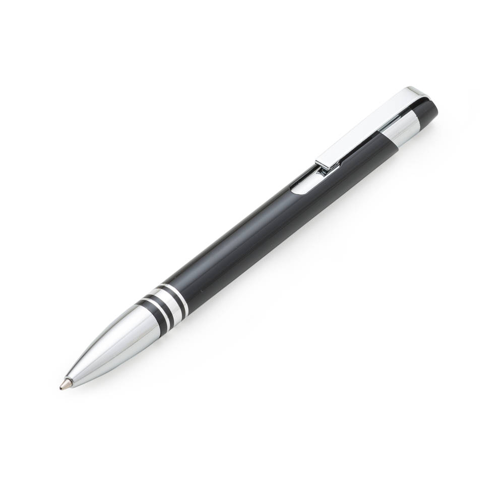 Caneta Semi-Metal com Tubo