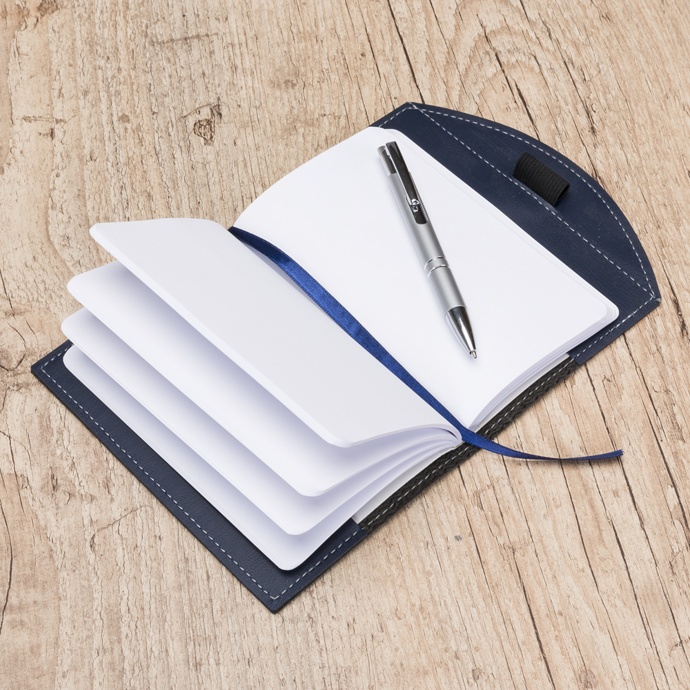 Caderneta tipo Moleskine