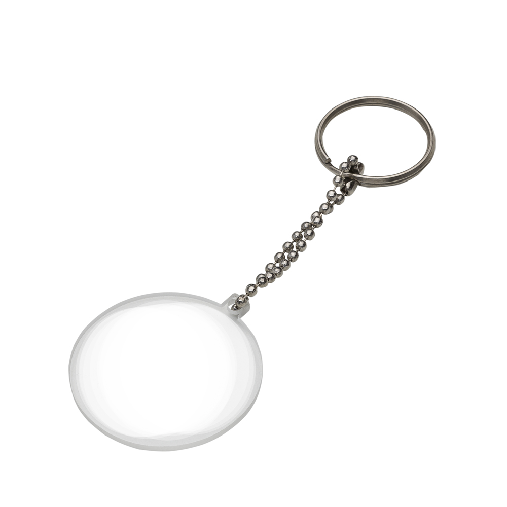 Chaveiro Plástico Redondo