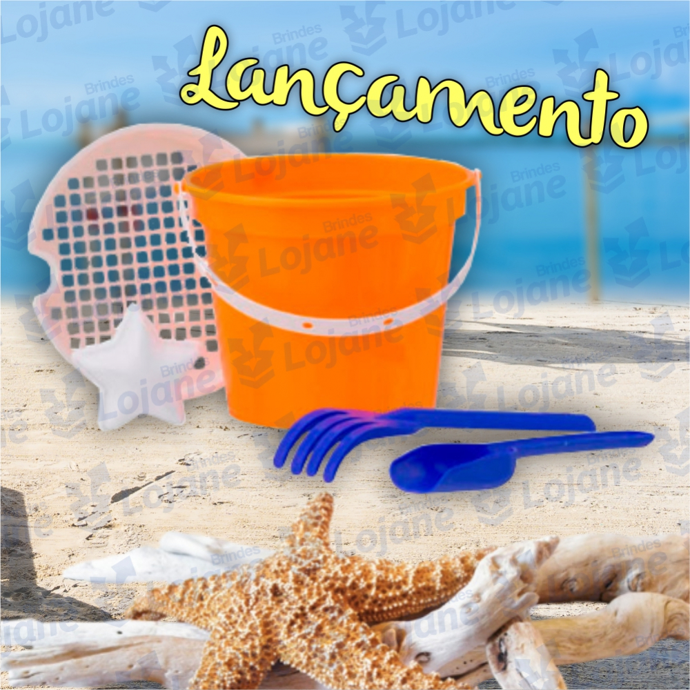 Baldinho de praia Infantil