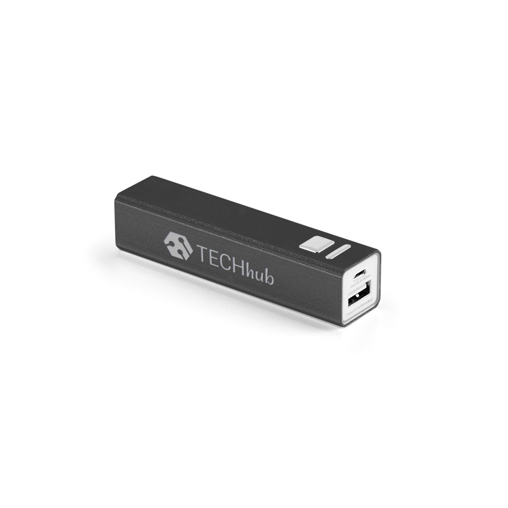 Bateria portátil em alumínio