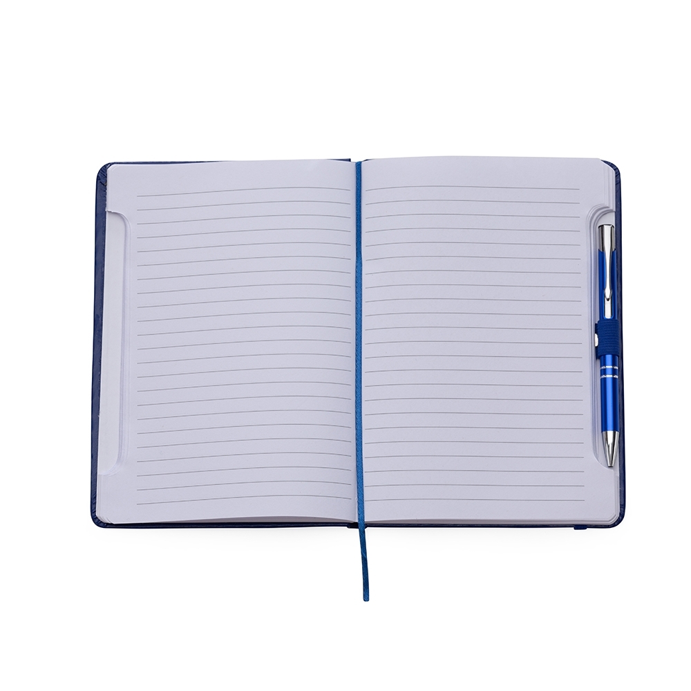 Bloco de Anotações com Caneta