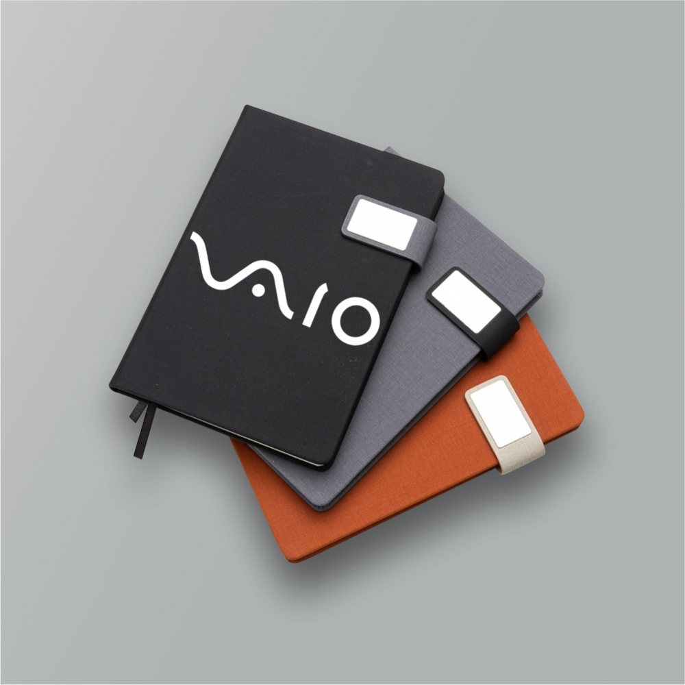 Caderno com Fecho Magnético