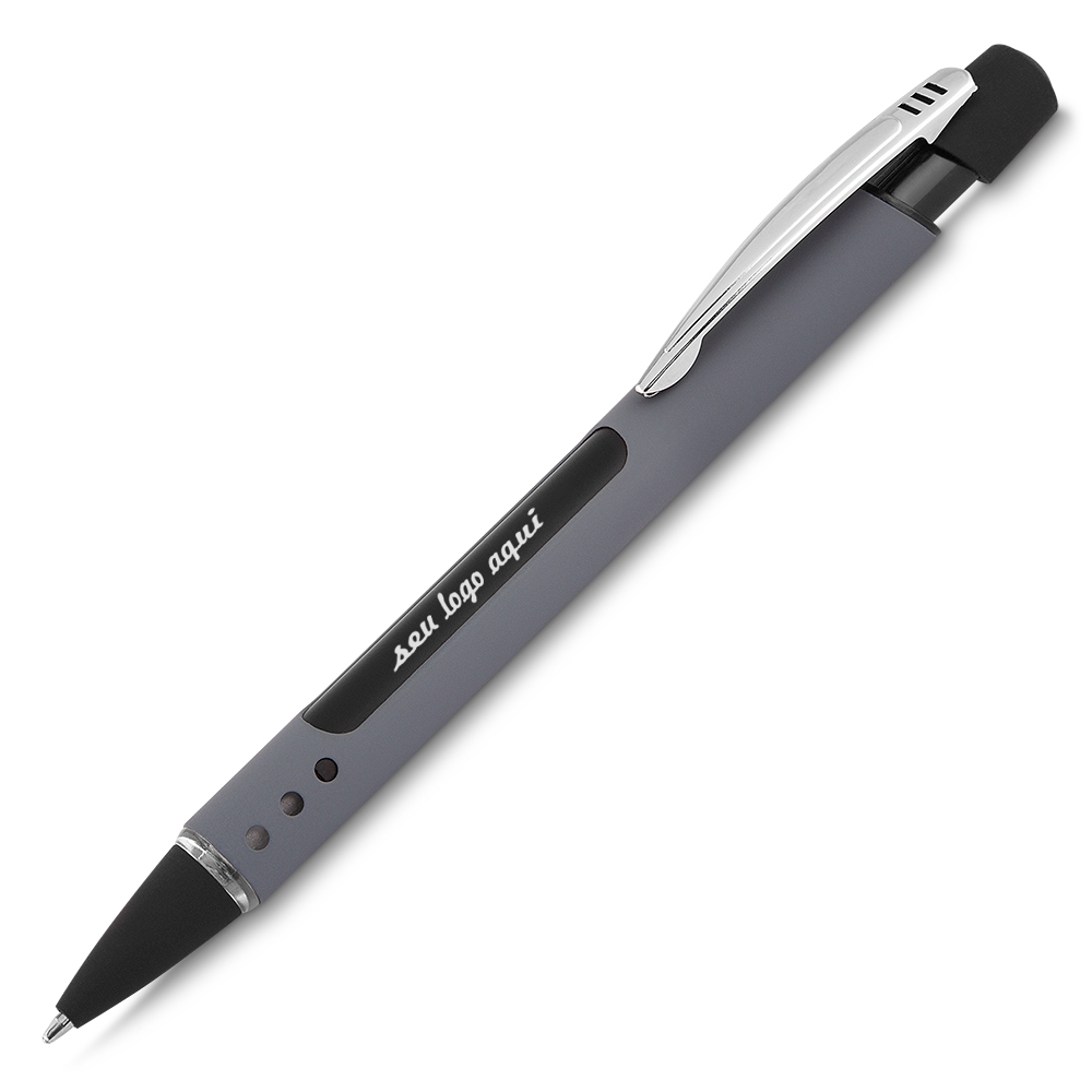 Caneta Semi-Metal Led