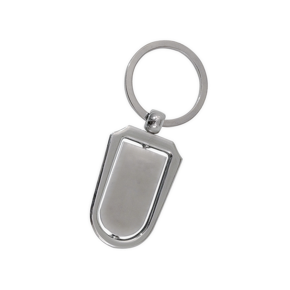 Chaveiro de Metal Giratório