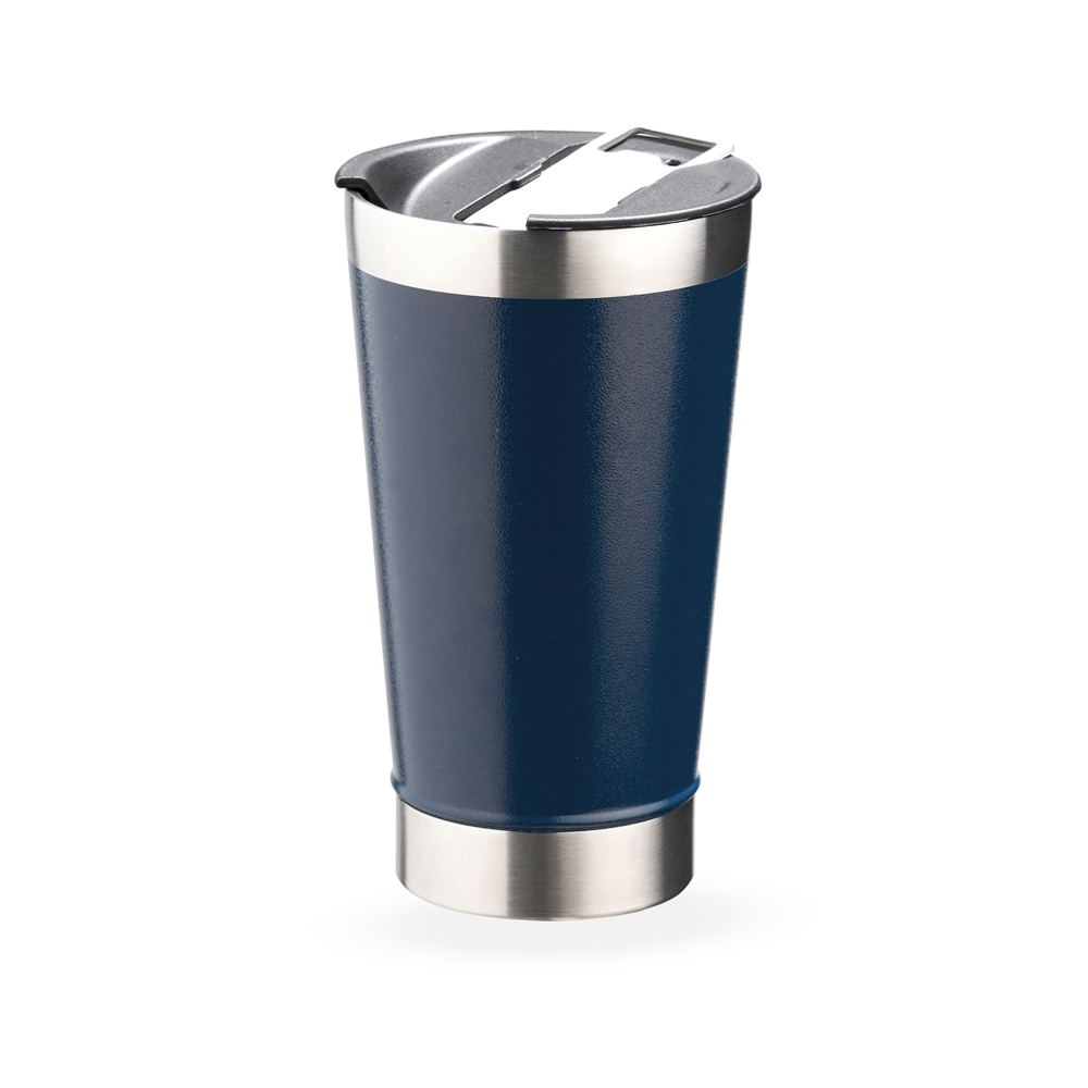 Copo Térmico 500ml com Abridor Texturizado