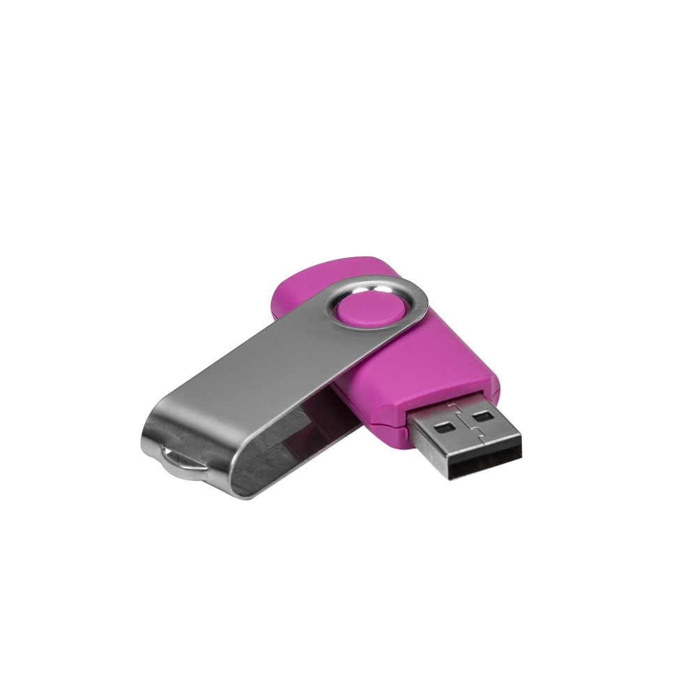 Pen Drive Giratório Metálico 4 GB
