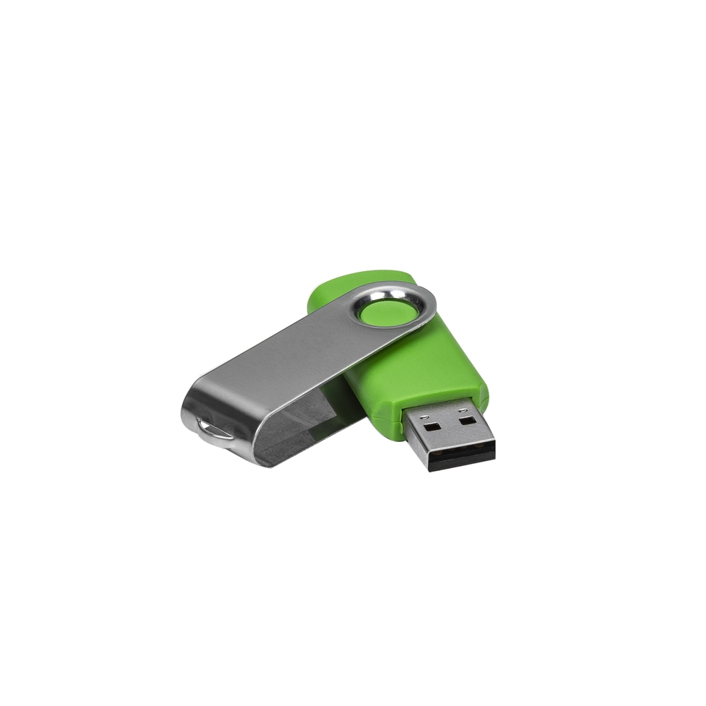 Pen Drive Giratório Metálico 4 GB