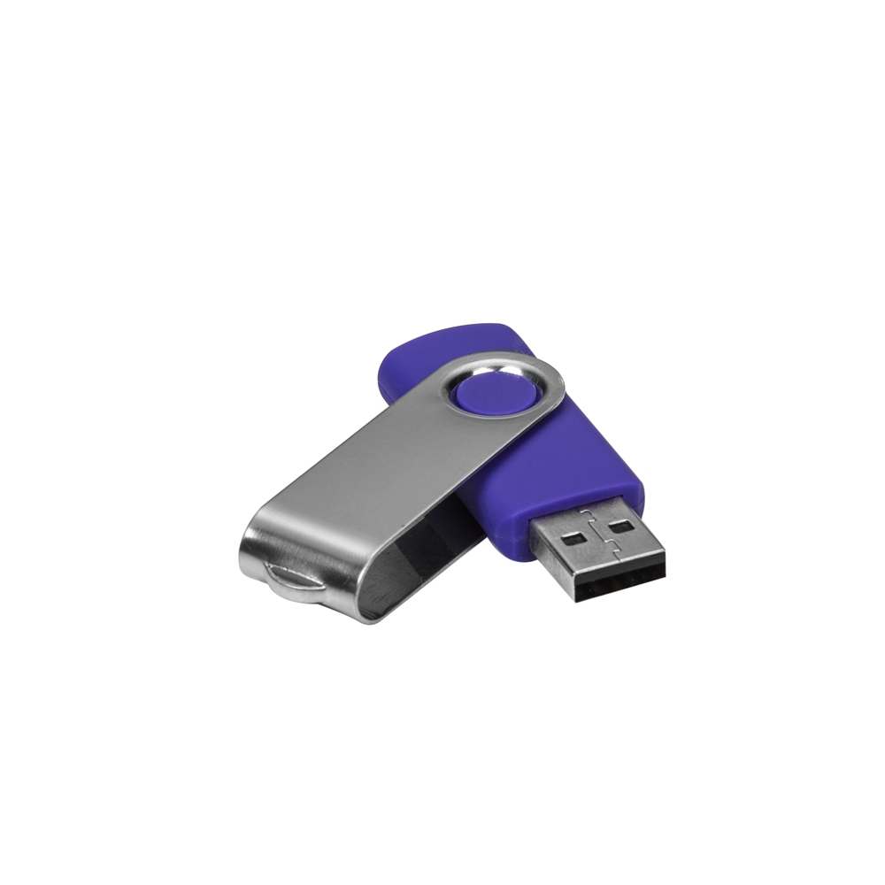 Pen Drive Giratório Metálico 8 GB