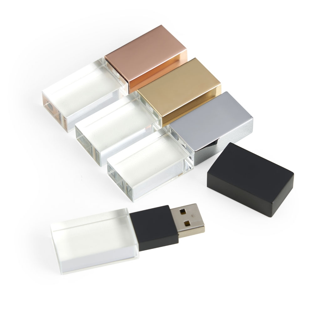 Pen Drive Vidro 4GB