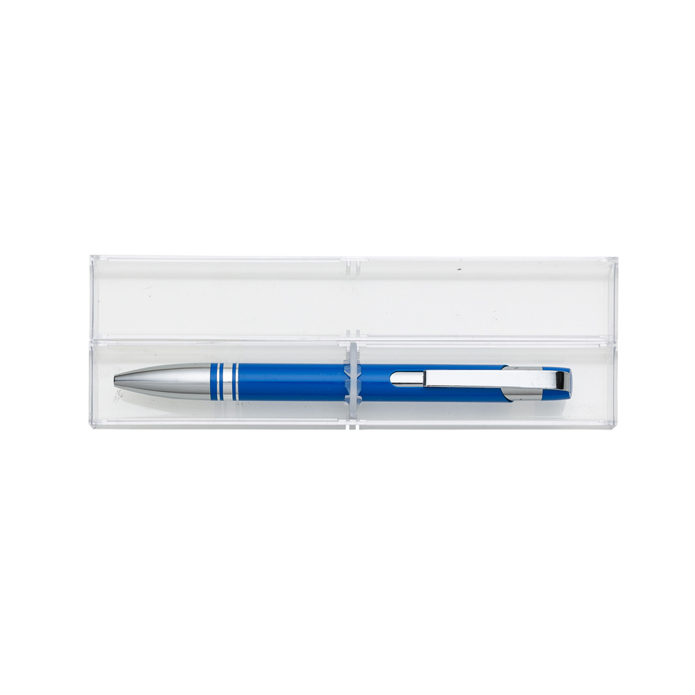 Caneta Semi-Metal com Tubo