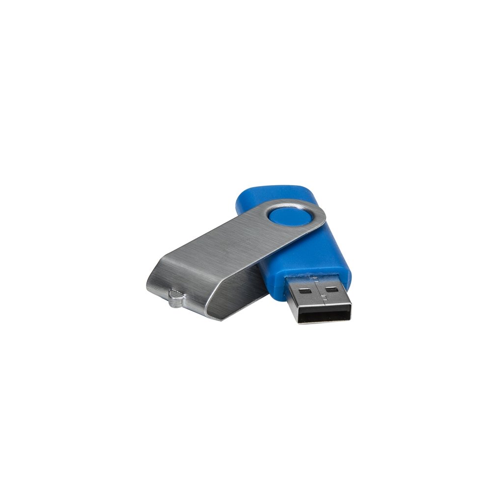 Pen Drive Giratório Metálico 8 GB